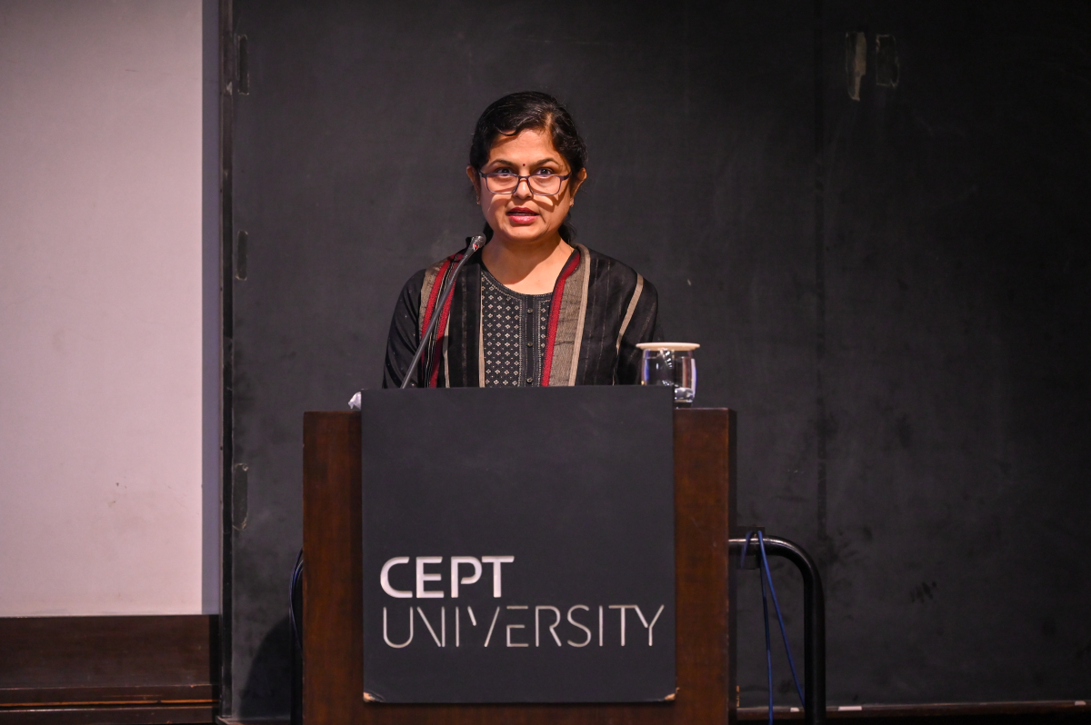 Dean of CEPT with Opening Remarks